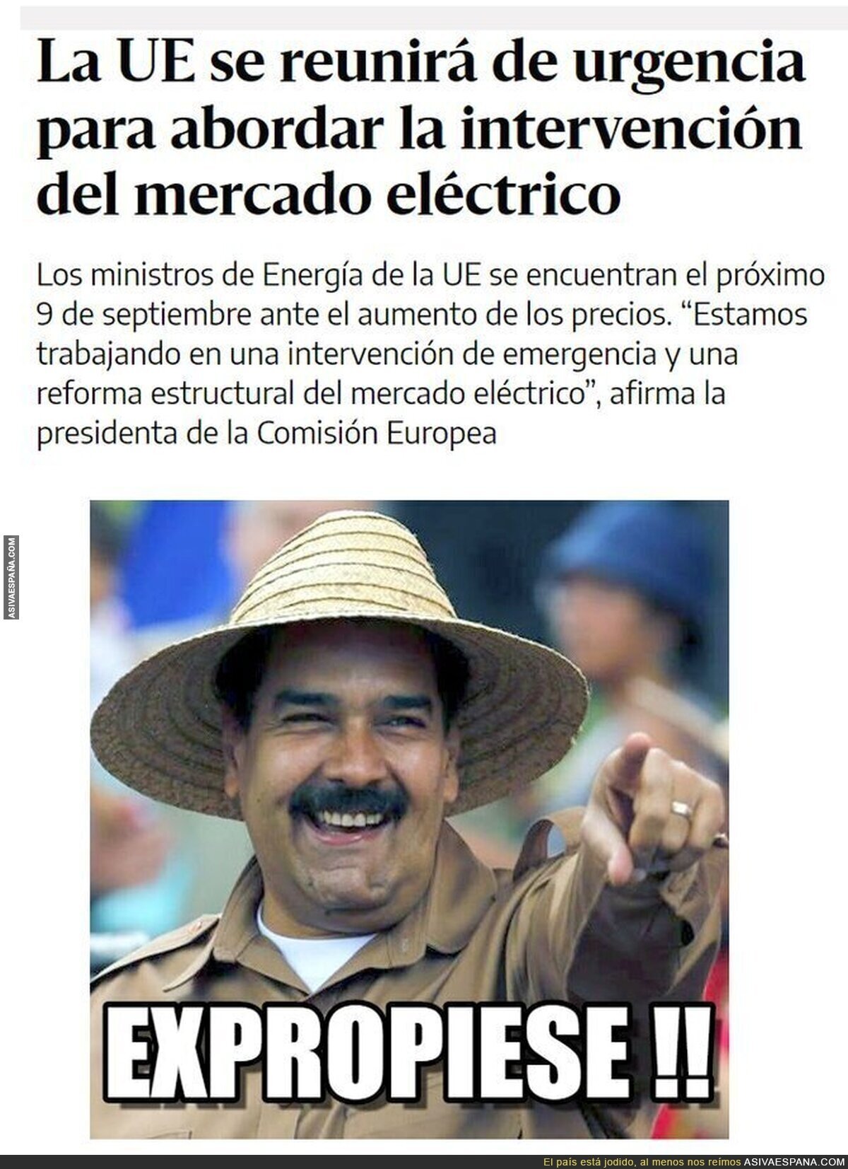 UEBO. Unión Europea Bolivariana Occidental
