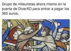 Mileuristas aplaudiendo el precio abusivo de Diverxo