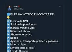 Casi nada, vota contra los Rojos