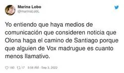 Que esa se&ntilde;ora haga algo m&aacute;s all&aacute; de insultar es de hecho lo noticiable, por @marinaLobL