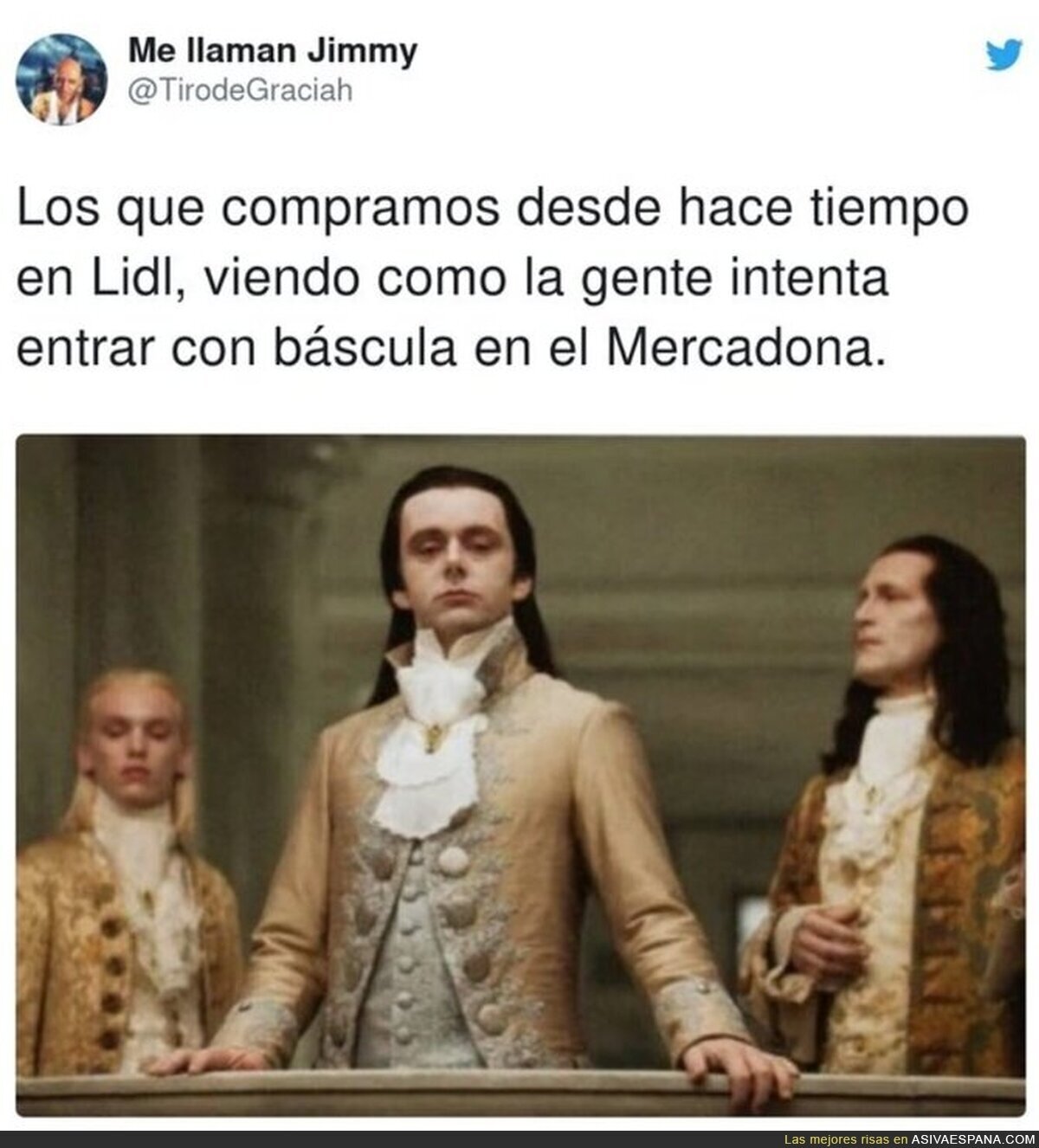 Finalmente entráis en razón, or @TirodeGraciah