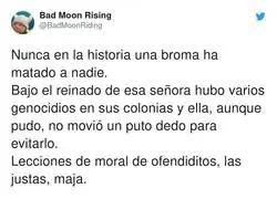 El doble rasero, por @BadMoonRiding