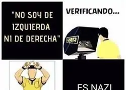 En este pa&iacute;s, los que no son ni de derechas ni de izquierdas son nazis, por @MalaMalamente