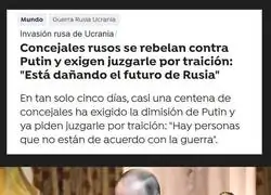 Se vienen sucesos en Rusia