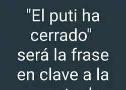 Mensaje secreto a la muerte del Em&eacute;rito