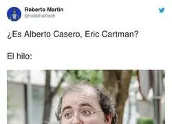 Todo hace indicar que Alberto Casado del PP es Eric Cartman de South Park