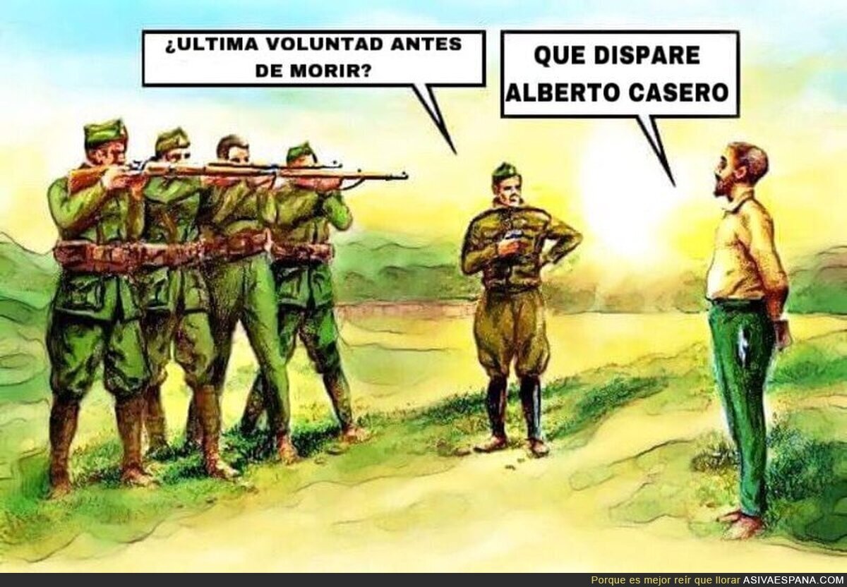 Un tío listo, seguro que falla, por @TirodeGraciah