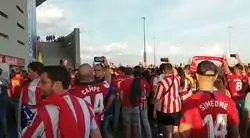 Asco absoluto: as&iacute; son los c&aacute;nticos del Frente Atl&eacute;tico contra Vinicius Jr