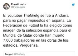 La Federaci&oacute;n de F&uacute;tbol espa&ntilde;ol mete la pata hasta el fondo con TheGrefg
