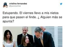 Felipe VI invita a los ni&ntilde;os