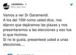Menudo irresponsable es Antonio Garamendi