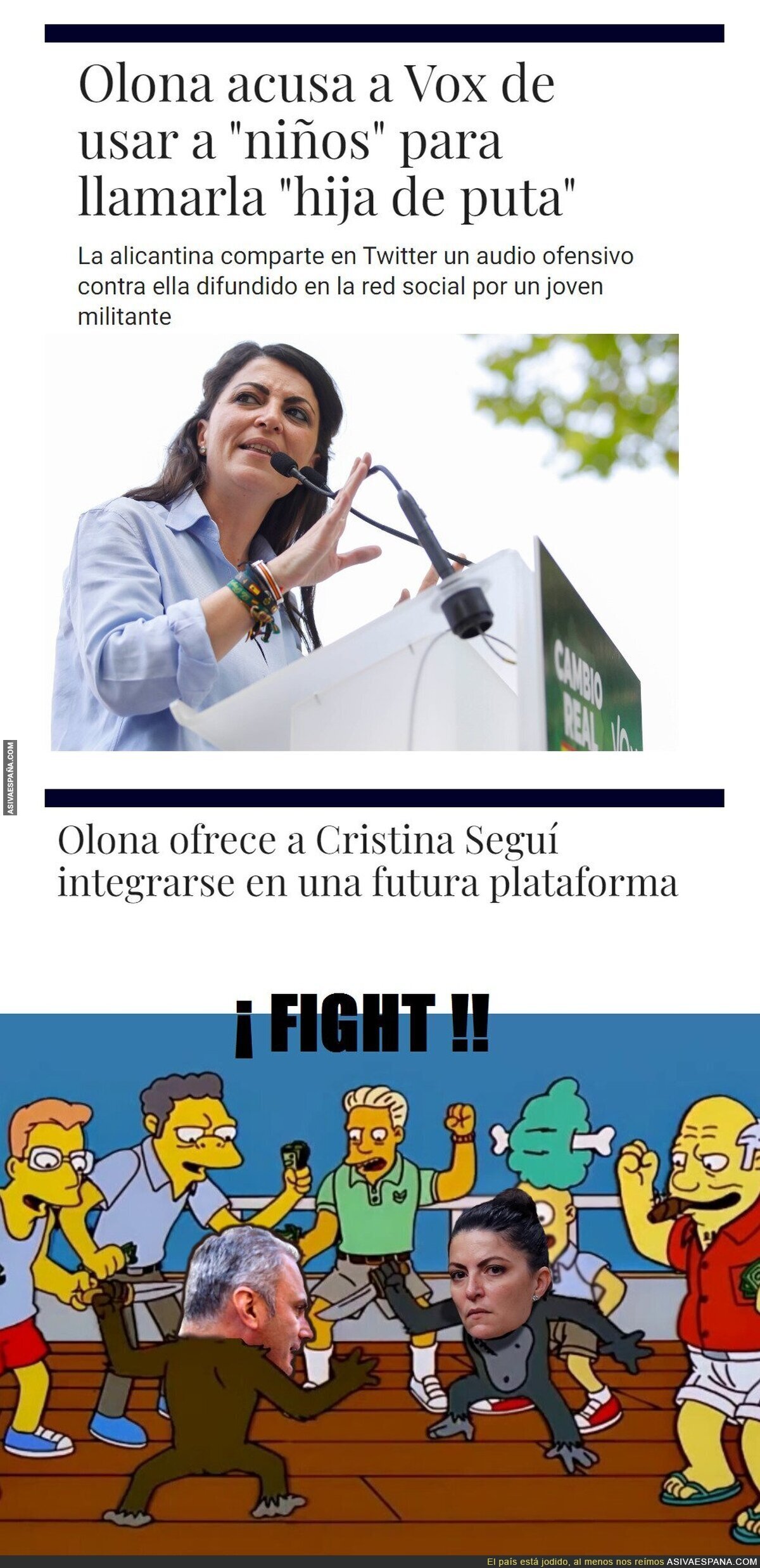 Dahle a tu cuerpo alegría Macarrona, que tu cuerpo es pa dahle alegría ... ¡ FIGHT !!