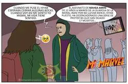 Menos mal que Ms Marvel no sac&oacute; esta escena ahora...