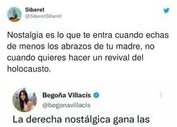 La curiosa forma de Bego&ntilde;a Villac&iacute;s para contar que ha ganado la ultraderecha en Italia