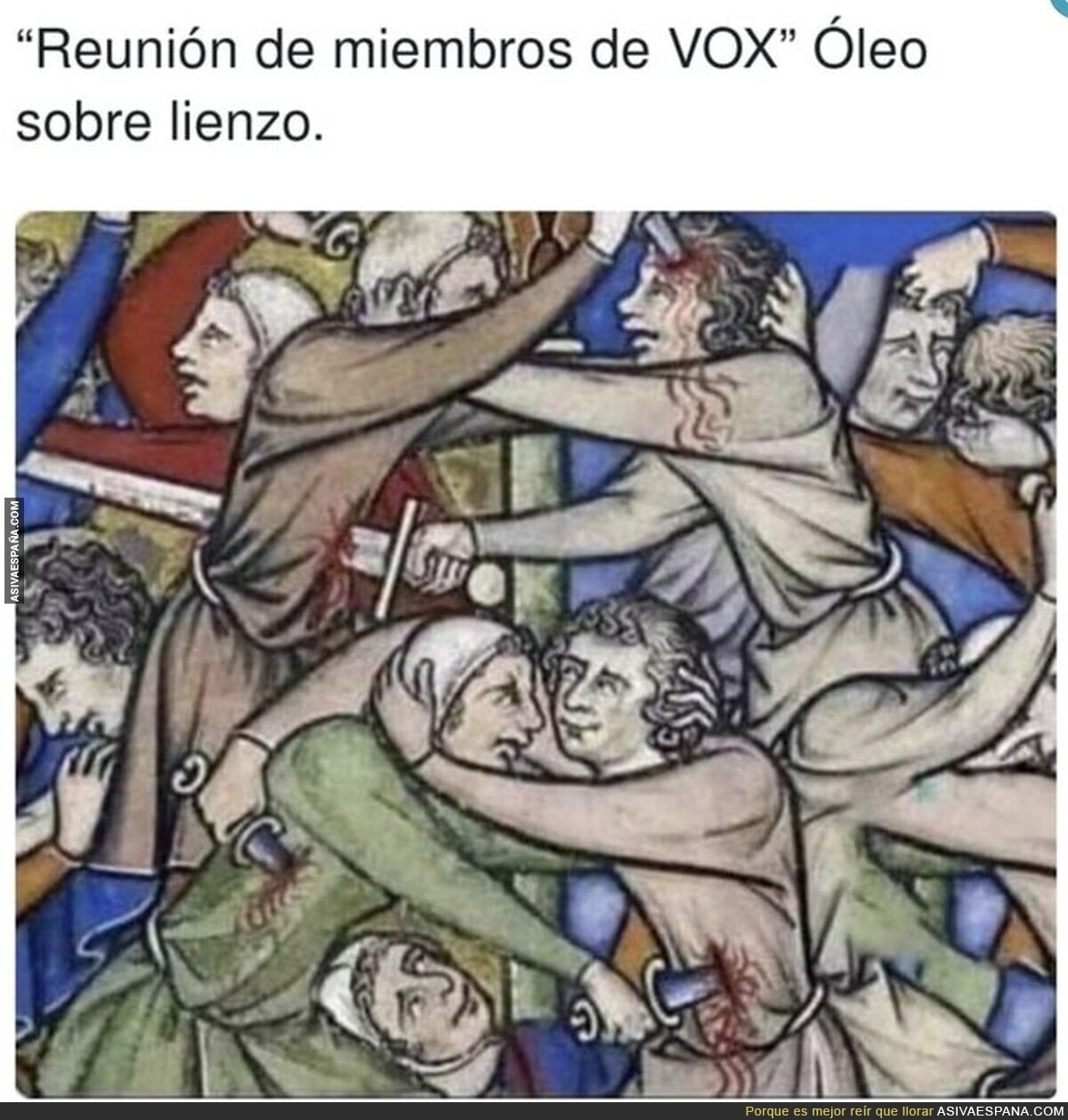 Mucho han tardado en VOX para matarse