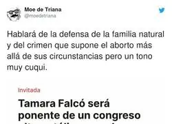 El lado oscuro de Tamara Falc&oacute;
