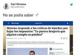 Juanma Moreno tiene la cara muy dura