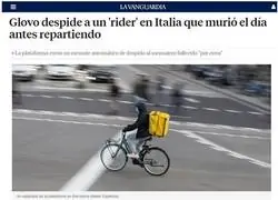 Los de Glovo muy pendientes de sus riders