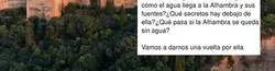 Esto es lo que suceder&iacute;a si en la Alhambra se quedan sin agua