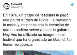 VOX no deja de cruzar los l&iacute;mites de la verg&uuml;enza