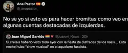 Otro rid&iacute;culo m&aacute;s de Ana Pastor intentando dar lecciones sobre lo que se puede bromear en internet