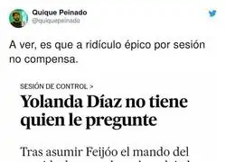 Yolanda D&iacute;az no tiene rival en el Congreso
