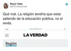 Vamos. hacia atr&aacute;s en las escuelas