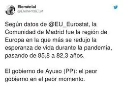 Menuda escabechina hubo en Madrid en plena pandemia