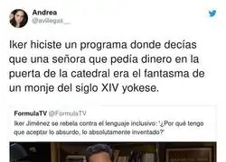 La l&oacute;gica de Iker Jim&eacute;nez