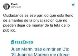 Ciudadanos ya es una pata m&aacute;s del PP
