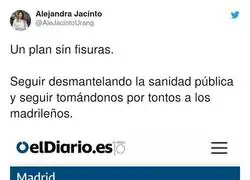 La Sanidad de Madrid no tiene soluci&oacute;n con el PP