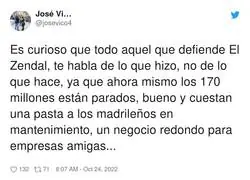 Esc&aacute;ndalo total del Zendal