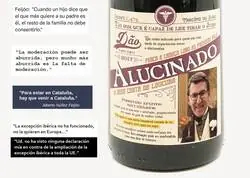 'ALUCINADO' El vino de los rapazi&ntilde;os del PP
