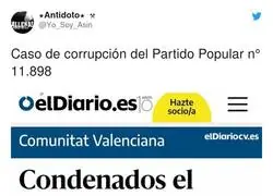 Hemos perdido la cuenta de casos de corrupci&oacute;n del PP