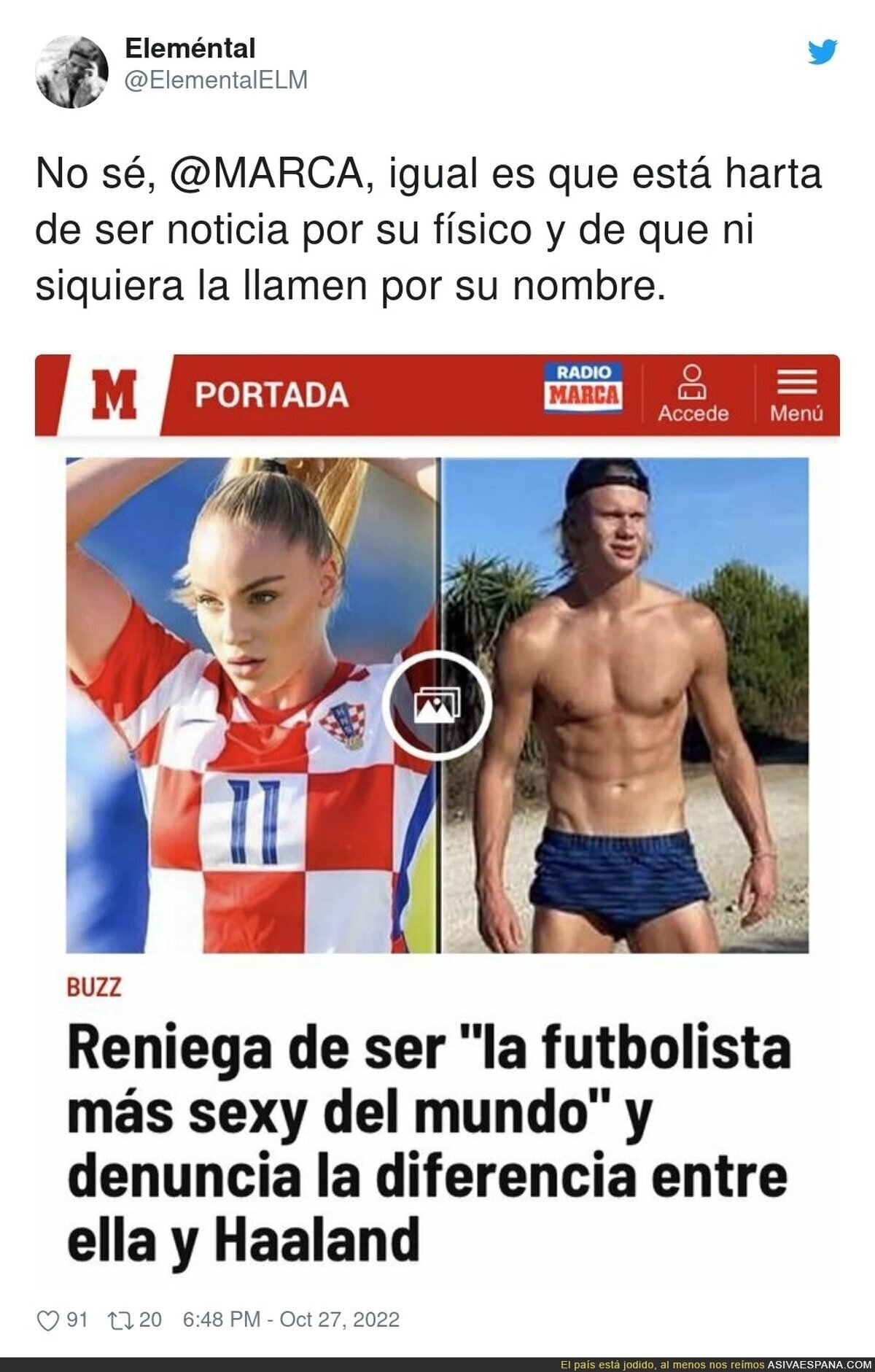 Así funciona la prensa deportiva entre hombres y mujeres