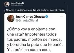 Yo dir&iacute;a que un poco enojado est&aacute;s... no ha encajado bien que Rhodes te env&iacute;e a tu silla de 'forever alone'