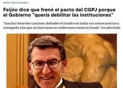 Porque impedir un mandato constitucional no es sublevarse contra el Estado