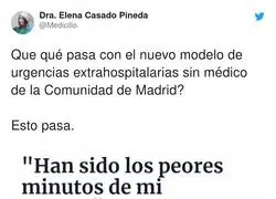 Las urgencias de Madrid son un peligro sin m&eacute;dicos