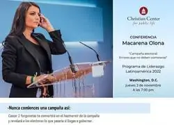 Conferencia by Macarrona: 'Campa&ntilde;a electoral: errores que no deben cometerse'..si es que lo pone a huevo