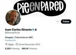 El rid&iacute;culo monumental que hizo Juan Carlos Girauta tras abandonar Twitter