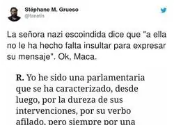 Macarena Olona no tiene verg&uuml;enza alguna