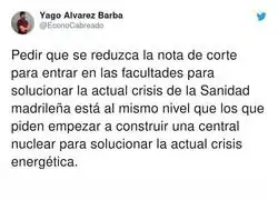 Las soluciones b&aacute;sicas de Ayuso