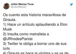 Juan Carlos Girauta demuestra lo lamentable y rid&iacute;culo que es como persona