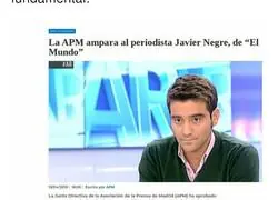 La doble cara de la Asociaciones de prensa de Madrid