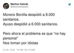 Problema sanitario o pol&iacute;tico