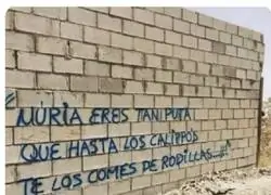 Graffitis muy rom&aacute;nticos