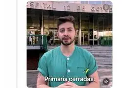 Los intereses del enfermero que sale por televisi&oacute;n