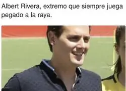 La posici&oacute;n de Albert Rivera