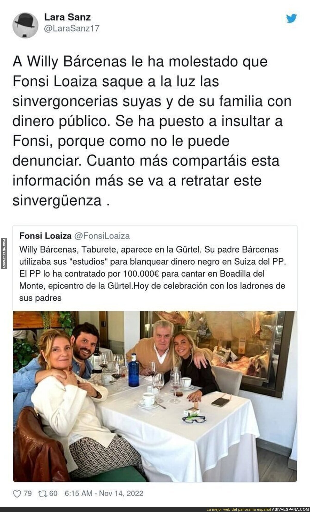 Los negocios oscuros de los Bárcenas
