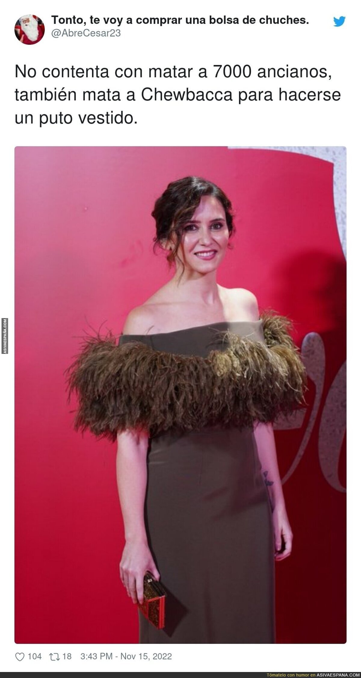Isabel Díaz Ayuso no tiene límites